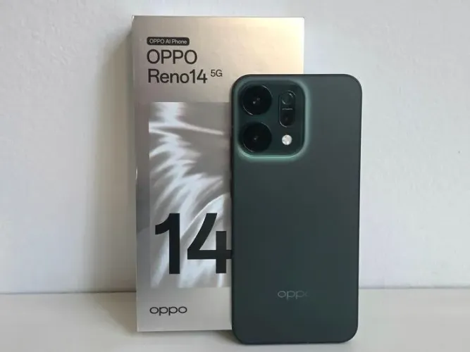 Oppo Reno 14F 5g 256gb - Na caixa com com garantia de 2 anos