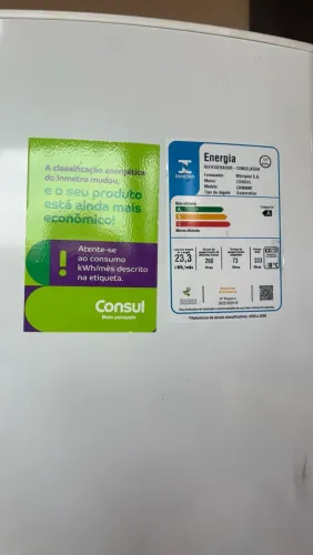 GELADEIRA CÔNSUL 333L