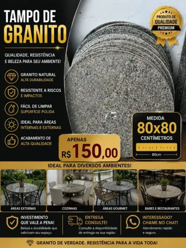 TAMPO DE GRANITO 