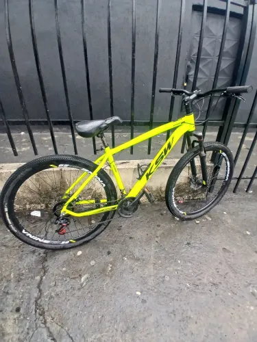 Bicicleta KSW, aro 29, alumínio, rodas vnine, pneu levorin, câmbio saiguan,catraca mega