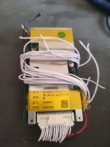 Bms 16s 40A funcionando perfeitamente para bateria de litio 60v