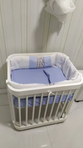 Berço 3 em 1 Quater Branco