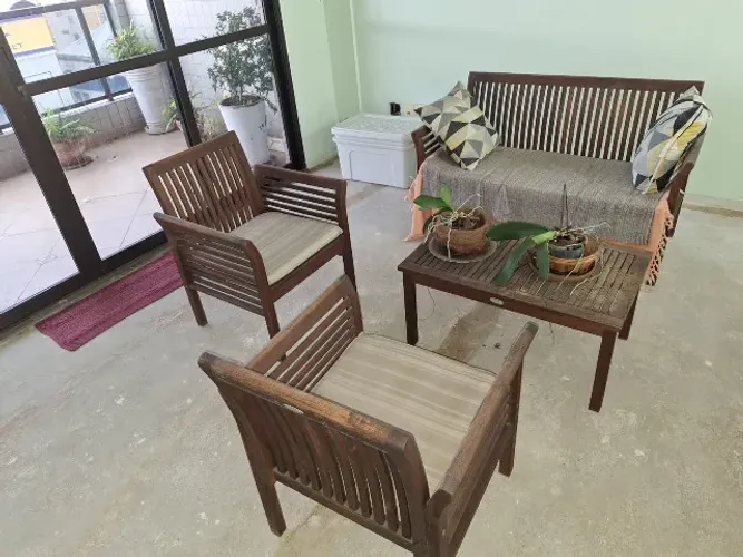 conjunto de varanda