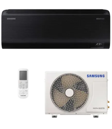 Ar-Condicionado Samsung WindFree AI Black 12000 BTUs Quente/Frio 220V - Estado de Novo!