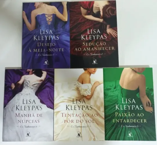 Coleção 5 livros Os Hathaways - Lisa Kleypas