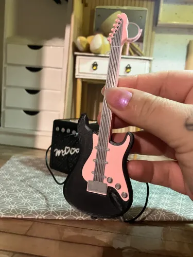 Guitarra para bonecas Barbie