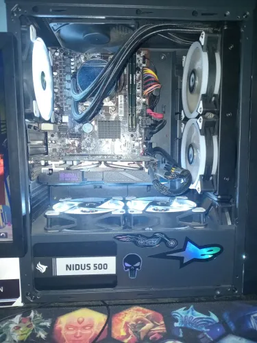 Pc gamer médio gtx 1660 super + ryzen 3 3200g + 16 gb ram
