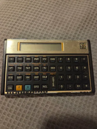 Calculadora Financeira HP 12C Original - Com Estojo