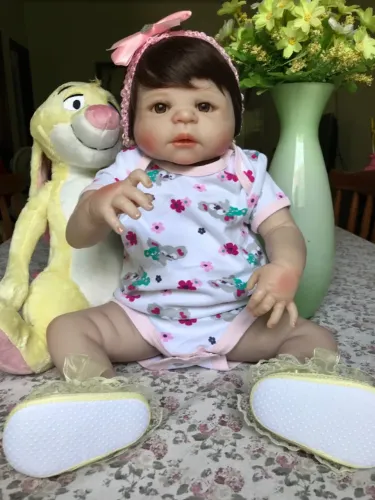 Boneca Realista Reborn Silicone
