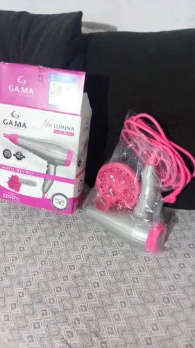 Secador de cabelo GAMA, auto bivolt 2200w