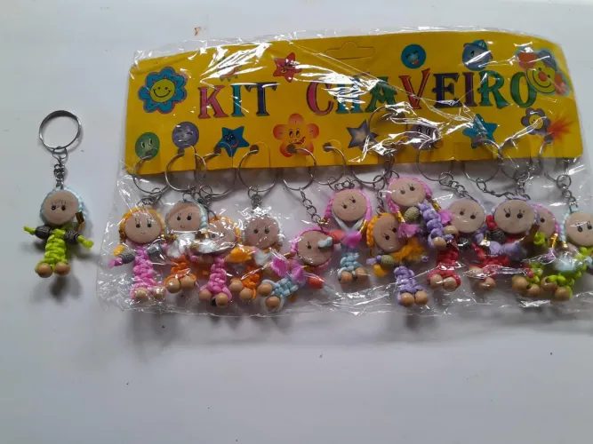 Chaveiros de bonecas