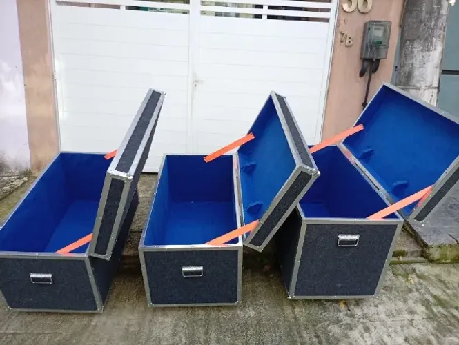 Cases Caixa com Rodinhas Para Trasporte Eventos