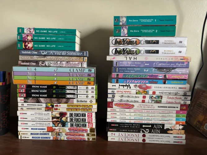 Mangas variados (ler a descrição), Naruto, wotakoi, inuyasha