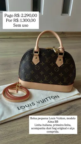 Bolsa pequena Louis Vuitton