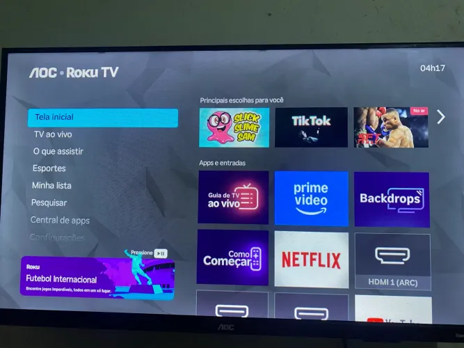Vendo TV smart 32 polegadas 