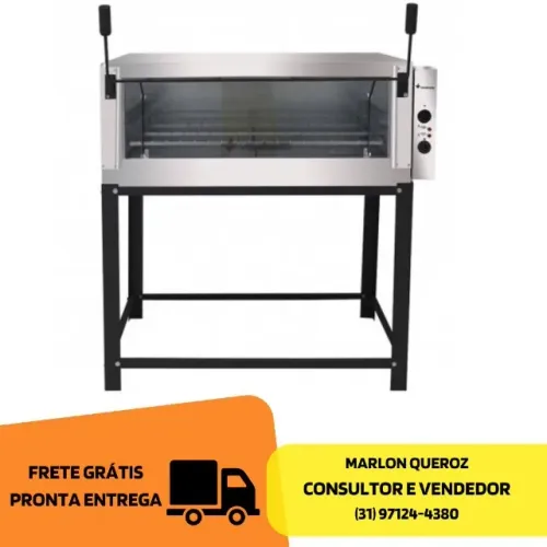 Forno Elétrico Venâncio 80x60CM com Pedra