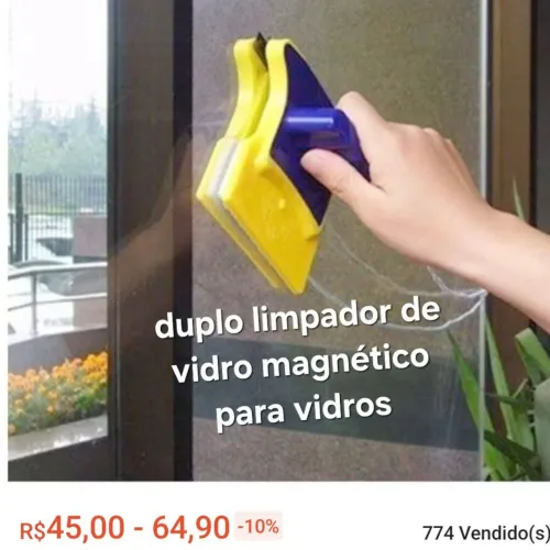 Limpador de vidro