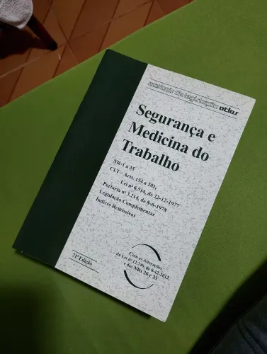 Livro Segurança e Medicina do Trabalho