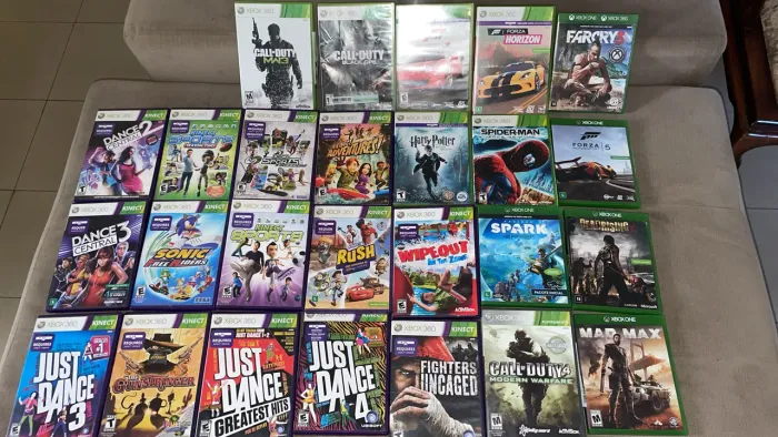 Jogos de xbox 360 e one pra sair logo!