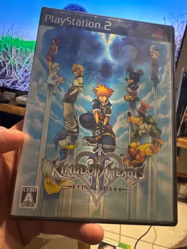 Kingdom Hearts II Final Mix+ PS2 Japa Original Impecável