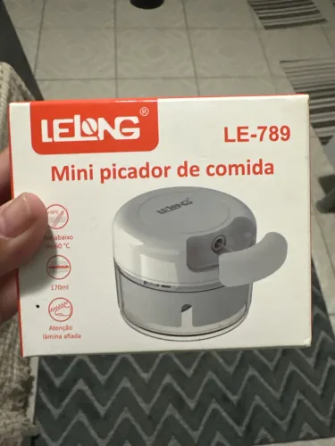 Mini triturador de alho