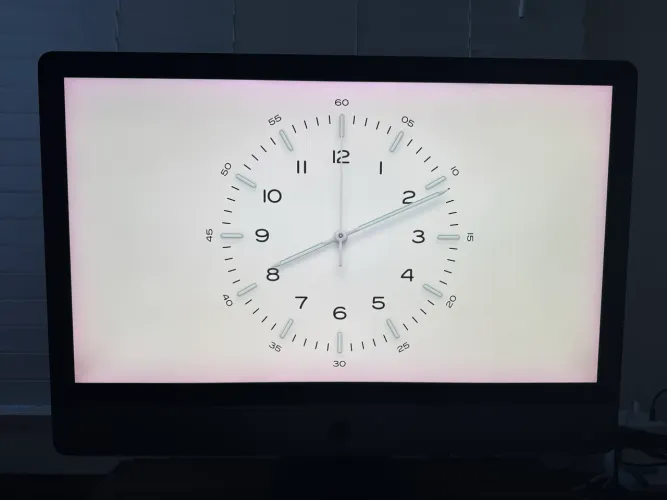 Tela para iMac Pro 2017 27? com pequeno defeito no LCD
