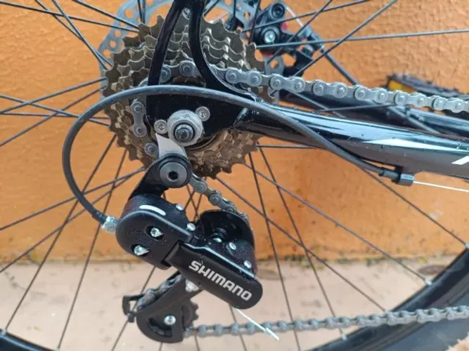 Bicicleta Aro 29 Gts Alumunio Rdx 21v Câmbio Shimano A Disco Cor Preto/vermelho Tamanho Do