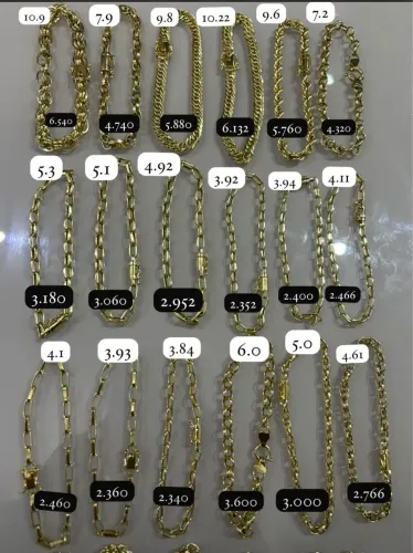 Pulseira de ouro 18k(750) 