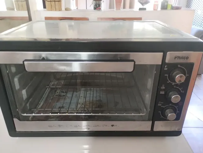 Forno elétrico 46 L funcionando perfeitamente