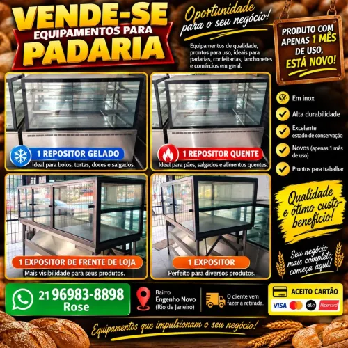 Vendo expositor novos com apenas 1 mês de uso