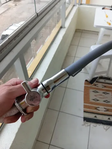 Torneira hydra Flexível cinza 