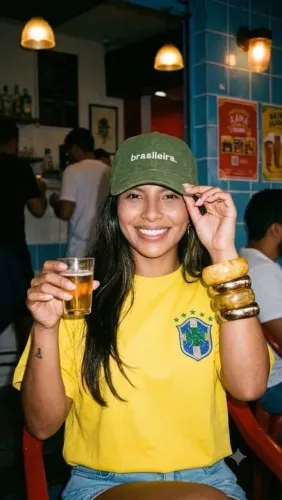 T-shirt amarela - Garanta seu look para torcer pelo Brasil nessa Copa