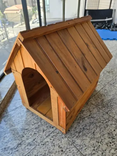 Casinha Pet Luxo Envernizada