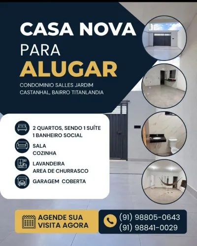 CASA NOVA - ALUGUEL