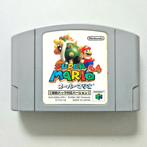 Raro Mario 64 ed. Super Mario 64 versão Shindou Rumble<br>