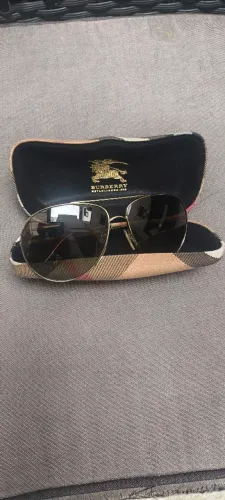Óculos de sol Burberry Eyewear estilo Aviator 