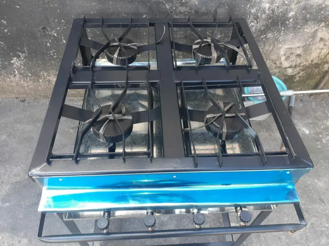 FOGÃO INDUSTRIAL NOVO ALTA PRESSÃO 41 9- *