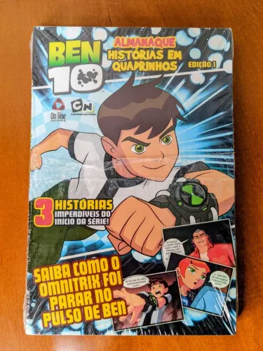 Pack Ben 10 Histórias em Quadrinhos - On Line Editora - Lacrado