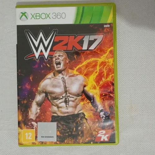WWE 2K 17 Xbox 360 - Mídia Física Original-