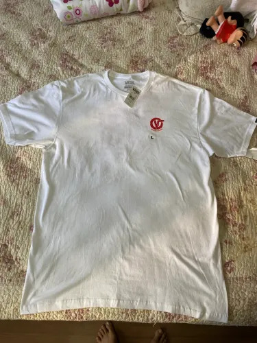 Camisa Vans NOVA branca com estampa 
