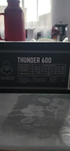 Fonte 600w 80 Plus bronze