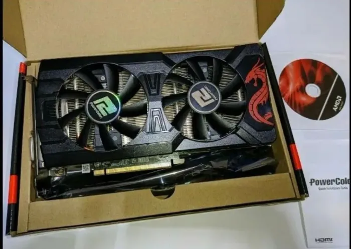 Placa de video Rx 570 4gb usada funcionando 100% com garantia