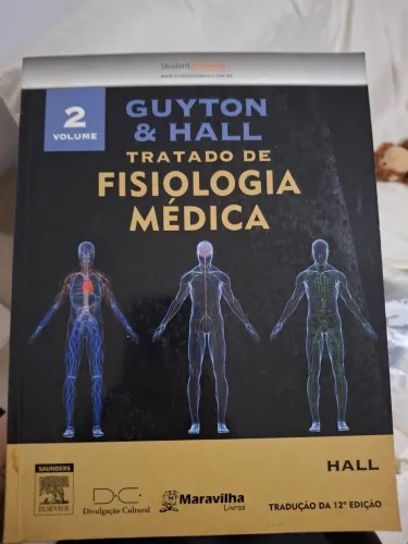 12ª Edição do Guyton & Hall em formato de combo (3 volumes)