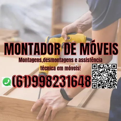 Montador de móveis Ceilândia/Taguatinga/Samambaia