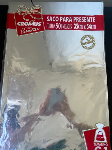 Saco de presente Cromus 50unidades