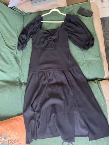 Vestido com fenda
