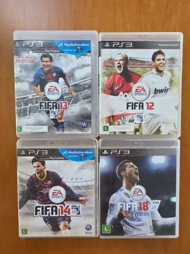 Coleção Fifa Ps3 - 12,13,14 e 18