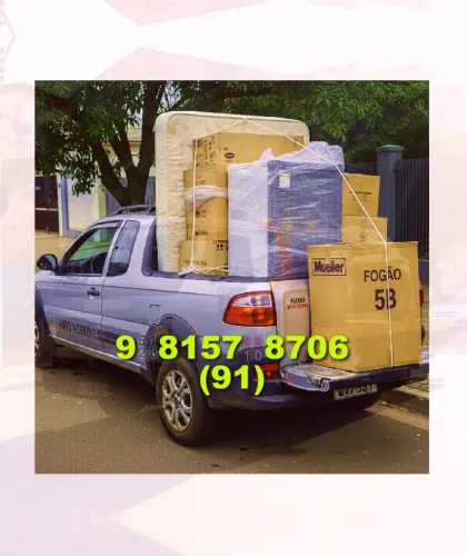 Frete! transporte de cargas + mudança para você! preço imbatível!