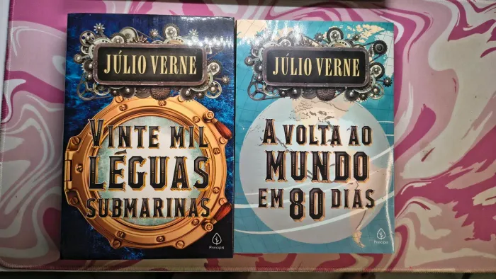 Histórias de Julio Verne - ( A Volta ao Mundo em 80 dias + 20.000 léguas submarinas)