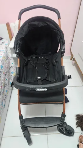 Carrinho + bebê conforto burigoto